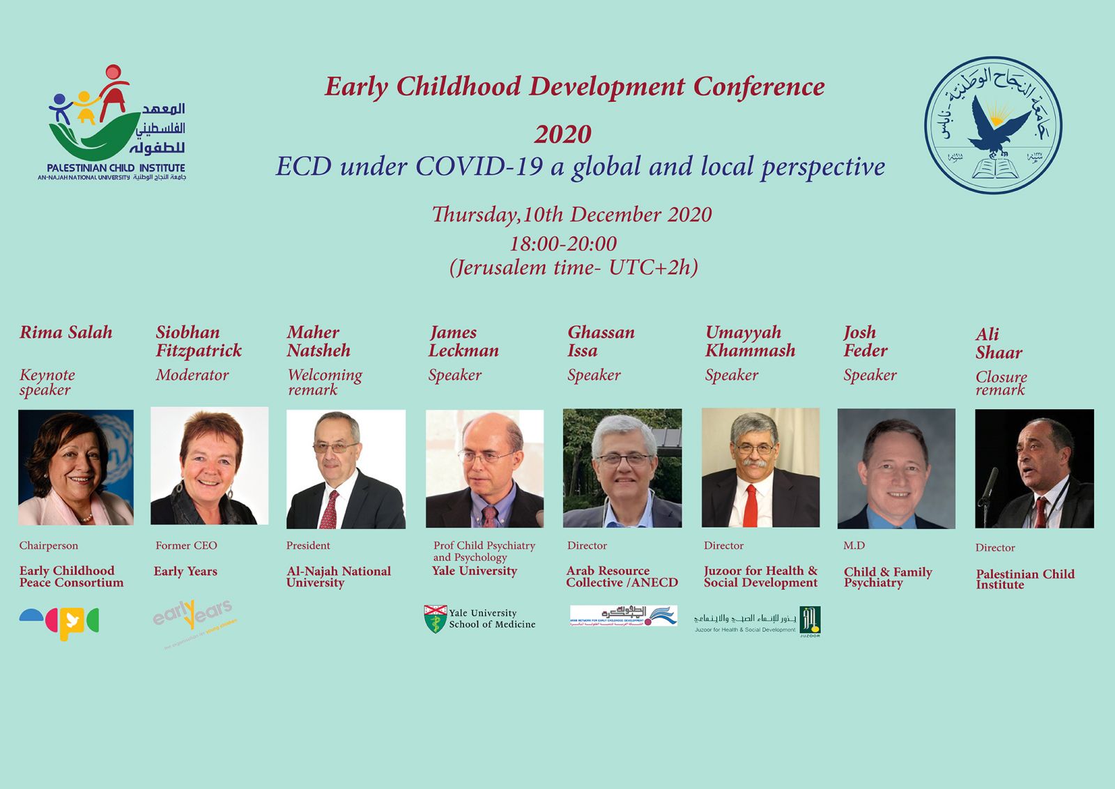 VIRTUAL CONFERENCE ECD under COVID19 A global and local perspective